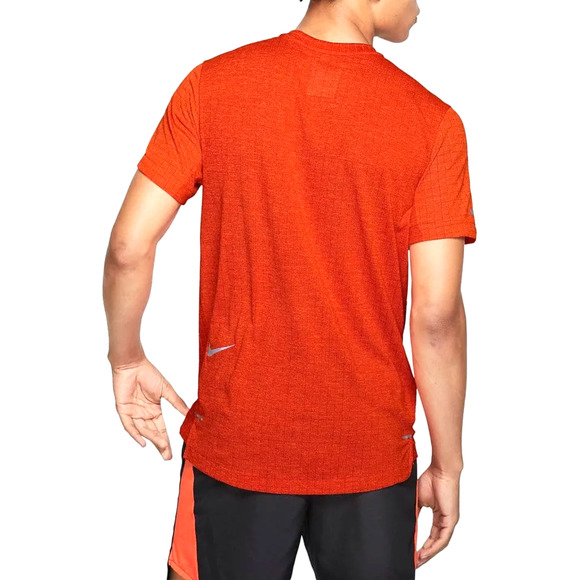 Nike Tech Pack Breathe NWT Men's Running Reflect Trim Orange Shirt Size Medium - Picture 3 of 16